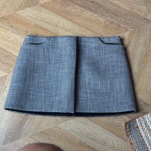 H&M Gray Mini Skirt